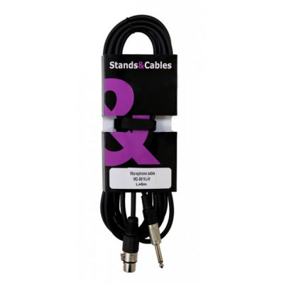 Купить stands&cables mc-001xj-5 - кабель микрофонный