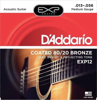 Купить d'addario exp12 - струны для акустической гитары