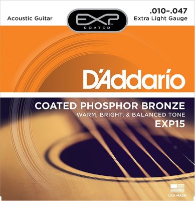 Купить d'addario exp15 - струны для акустической гитары