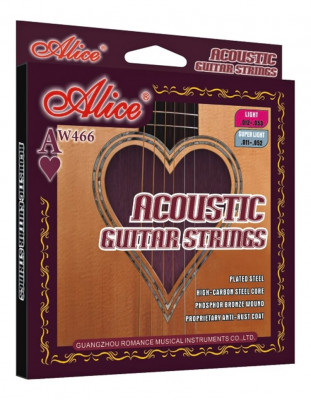 Alice AW466-SL - Комплект струн для акустической гитары