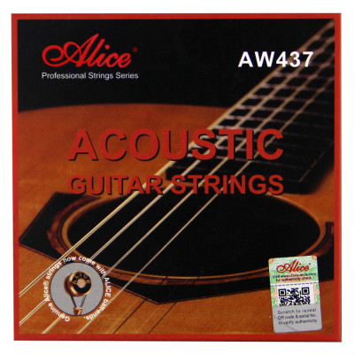 Alice AW437-XL - Комплект струн для акустической гитары