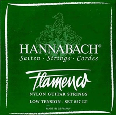 HANNABACH 827LT Green FLAMENCO - струны для классической гитары