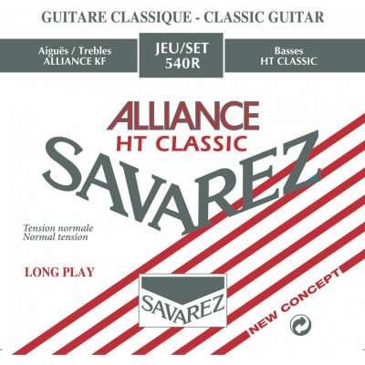 Купить savarez 540r alliance ht classic - струны для классической гитары