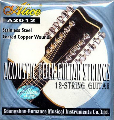 Купить alice a2012 - струны для 12-струнной акустической гитары