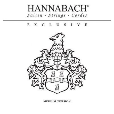 Купить hannabach exclmt exclusive black - струны для классической гитары