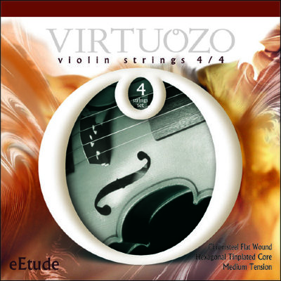VIRTUOZO 00344 eTUDE - Комплект струн для скрипки 4/4