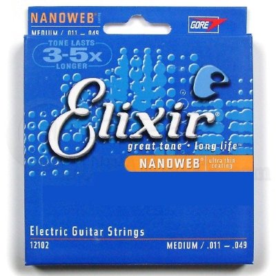 Купить elixir 12102 nanoweb - струны для электрогитары