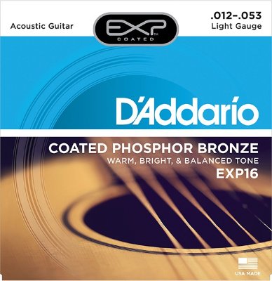 D'ADDARIO EXP16 - струны для акустической гитары