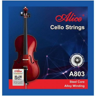 Купить alice a803 3/4 - комплект струн для виолончели 3/4