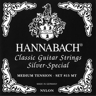 Купить hannabach 815mt black silver special - струны для классической гитары