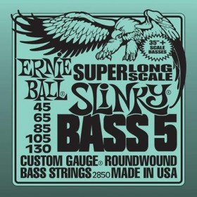 Купить ernie ball 2850 - струны для 5-ти струнной бас гитары