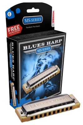 Купить hohner m533016x blues harp - губная гармошка