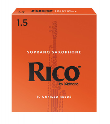 Rico RIA-1015 - Трость для саксофона сопрано (1.5), штучно