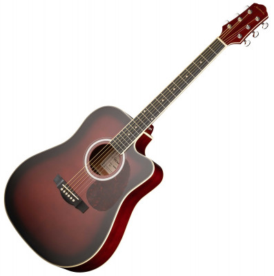 Купить naranda dg220ce-wrs - гитара электроакустическая наранда