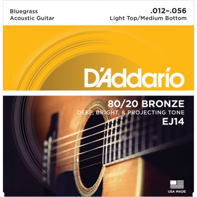 Купить d'addario ej14 - струны для акустической гитары