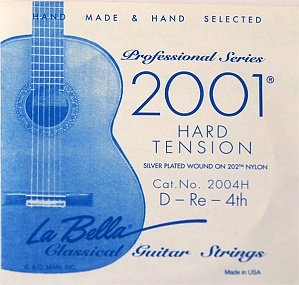 Купить la bella 2004h - одиночная 4-я струна для классической гитары