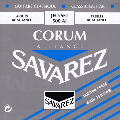 Купить savarez 500 aj alliance corum - струны для классической гитары