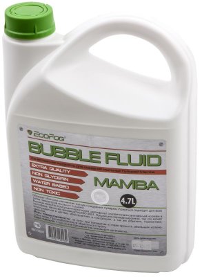 Купить ecofog mamba - жидкость для генераторов мыльных пузырей