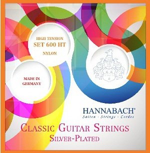 Купить hannabach 600ht silver-plated orange - струны для классической гитары