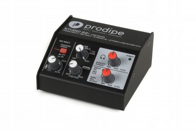 Купить prodipe studio 22+ - аудио интерфейс usb
