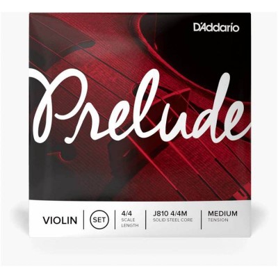 Купить d'addario j810 4/4m prelude - комплект струн для скрипки 4/4