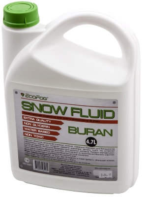 Купить ecofog buran - жидкость для генераторов снега