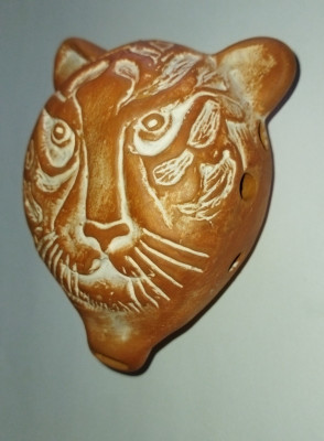 Купить мастерская никифорова mn-oss-15 - окарина малая сувенирная тигр 