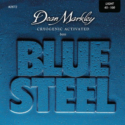 Купить dean markley dm-2672 blue steel - струны для 4-х струнной бас гитары