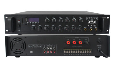 Купить svs audiotechnik sta-120 усилитель мощности трансляционный, 120 вт
