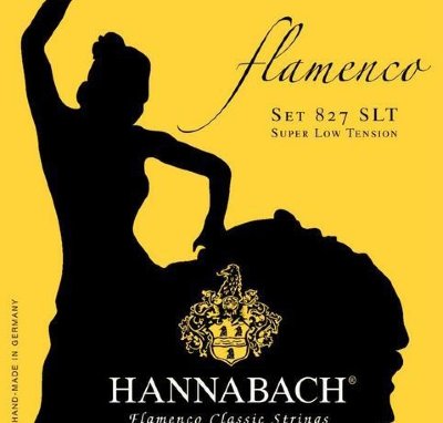 Hannabach 827SLT Yellow FLAMENCO - струны для классической гитары