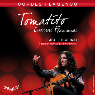 Купить savarez t50-r flamenco tomatito - струны для классической гитары