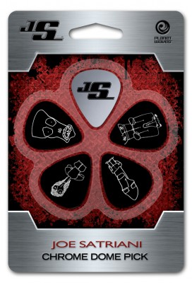 Planet Waves JSCD-01 Joe Satriani Chrome Dome - Набор медиаторов