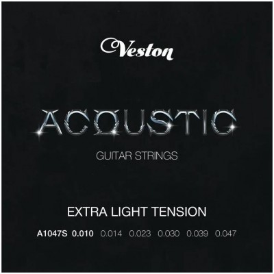 Veston A1047 - S - струны для акустической гитары