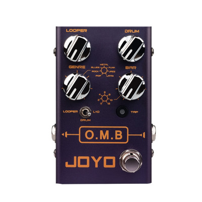 Купить joyo r-06-omb-loop/drummachine - педаль эффектов лупер