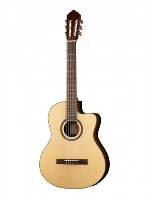 Купить cort ac160cf-nat classic series - классическая гитара со звукоснимателем