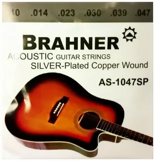Brahner AS-1047S-Струны для акустических гитар 