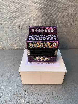 Гармонь тульская сувенирная "Кроха" Г-25