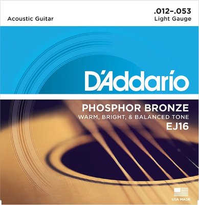 D'ADDARIO EJ16 - струны для акустической гитары