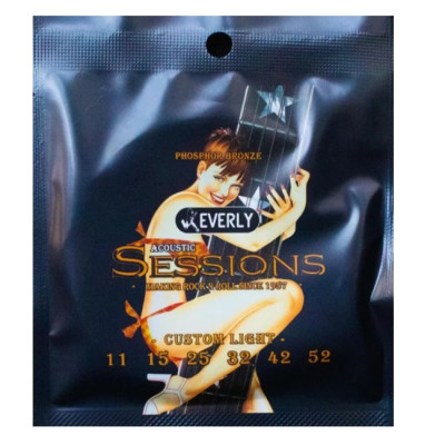 Everly 7211 Sessions - Комплект струн для акустической гитары