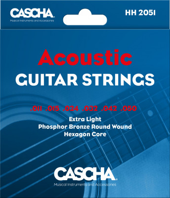 Cascha HH-2051 - Комплект струн для акустической гитары