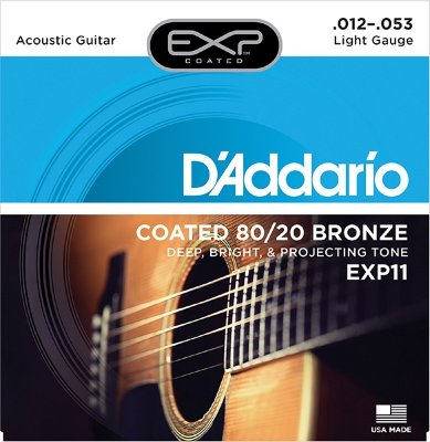 D'ADDARIO EXP11 - струны для акустической гитары