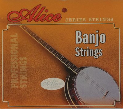 Alice AJ-05 - Комплект струн для 5-струнного банджо