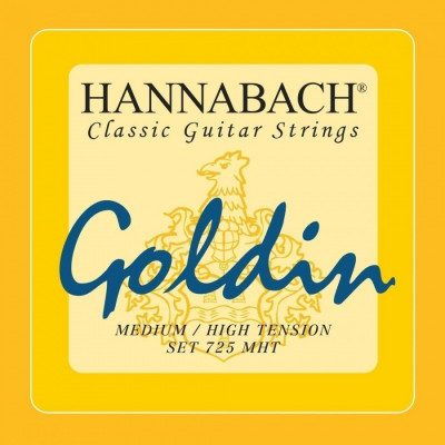 Hannabach GOLDIN 725MHT - струны для классической гитары
