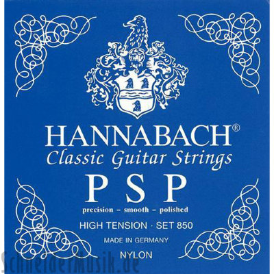 Hannabach 850HT Blue PSP - струны для классической гитары