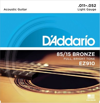 D'ADDARIO EZ910 - струны для акустической гитары