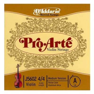D'Addario J5602-4/4M Pro-Arte - отдельная струна А/Ля для скрипки