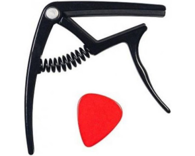 Alice A007K/BK Каподастр для акустической гитары