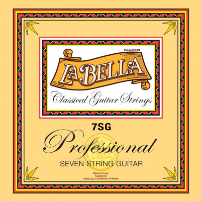 La Bella 7-SG - Комплект струн для классической 7-струнной гитары