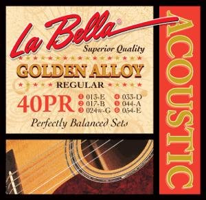 La Bella 40PR Regular 13-54 Golden Alloy Wound