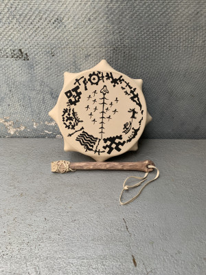 Шаманский бубен "Мир духов"